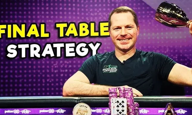 Mastering the Final Table: Strategies for Success in Tournaments